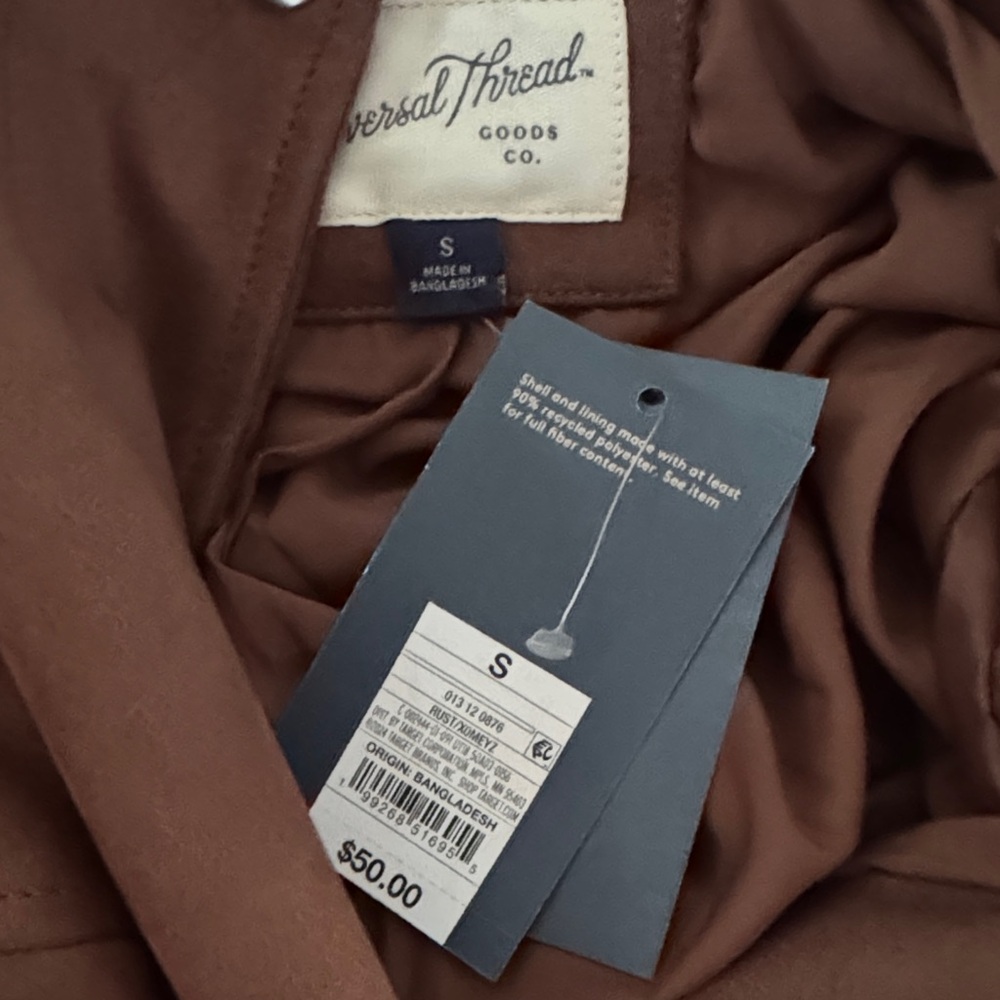 Brown Suede Jacket - Universal Thread NWT - image 4